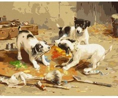 Ideyka Tapyba pagal skaičius - Mali menininkai 40x50cm