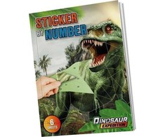 Ideyka Naklejki po numerach A4 Dino