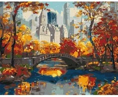 Ideyka Paveikslas pagal skaičius - Auksinis parkas 40x50cm