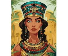Ideyka Paveikslas pagal skaičius - Egipto princesė 40x50cm