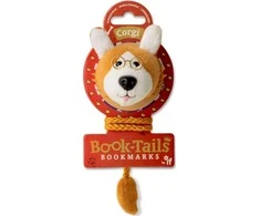 IF „Book-Tails Dog Corgi“ pliušinė žymė