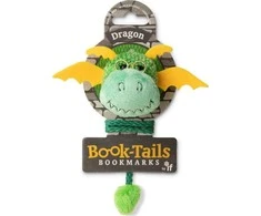 IF Book- Uodegos Dragon Plush žymelė knygai