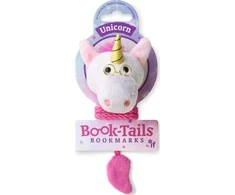 IF Book-Uodegos Unicorn Plush žymelę į knygą