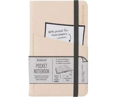 IF Bookaroo Notebook Journal Pocket A6 – kreminė