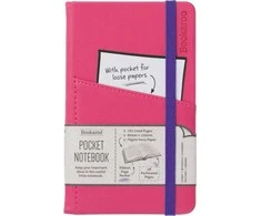 IF „Bookaroo“ užrašų knygelės kišenė A6 – rožinė