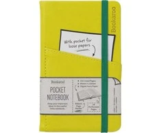IF Bookaroo užrašų knygelės žurnalo kišenė A6 - alyvuogių