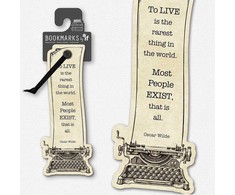 Bookshop Academia Bookmarks - Typewriter