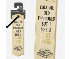 Bookshop Literary Bookmarks - Call Me Old Fashioned