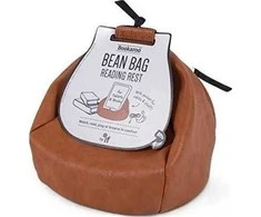 IF Pufas su kišene knygai/planšetiniam kompiuteriui, rudas