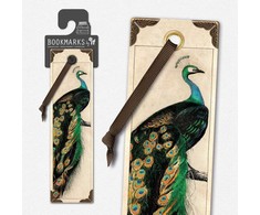 Bookshop Vintage Bookmarks - Peacock