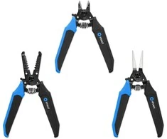 iFixit Mandible 3-Piece Pliers Set – Juodas/Mėlyna