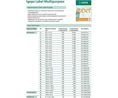 Lipni etiketė 70x35 IGEPA
