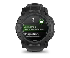 IIšmanusis laikorodis Garmin Instinct® 3 – 50 mm, AMOLED, Tactical Edition  Juodas su juodu dirželiu