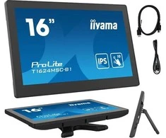 Monitorius iiyama ProLite T1624MSC-B1 - 15.6" | Full HD| HDMI | VESA 100