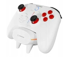 „Rampage Hydra Pro Pad“ kilimėlis RGB 2.4G, magnetiniai paleidikliai su Balta įkrovimo stotele