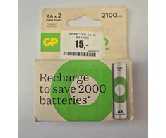 GP Akumuliatorius ReCyko AA / R6 2100mAh 2 vnt.