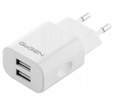 Įkroviklis GoGEN Įkroviklis 2x USB-A Gogen - ACH204W