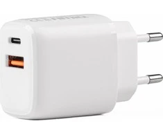 Amio Sieninis įkroviklis PCH PRO-09 USB+USB-C 20W Quick Charge 230V