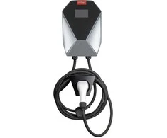 Sieninis elektromobilio įkroviklis, trijų fazių, 11 kW, 16 A, 400 V, amio-04842