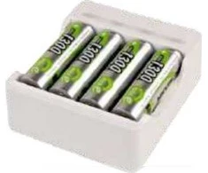 Ansmann Charger Basic IV įsk. 4 x AA 1300 mAh Akku 1001-0120-01