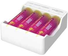 Įkroviklis Ansmann PurePower Charger Set – Includes 4 x AA 3500mAh Batteries