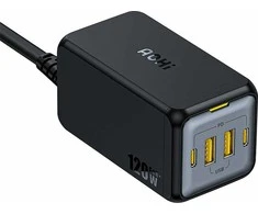 AOHI stalinis įkroviklis 120W AOC-C006 120W, 2x USB-C, 2x USB-A (juodas)