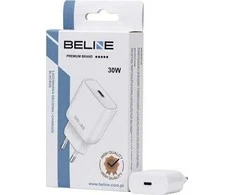 Beline įkroviklis 1x USB-C 30W baltos spalvos (tik galvutė) PD 3.0 BLNCW30 GaN