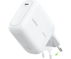 Įkroviklis Belkin BOOSTCHARGE 100W USB-C GAN ze składaną białą wtyczką (WCH025KQWH)