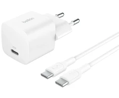 Belkin BOOST įkrovimas 25W USB-C su Cha.PD/PPS 1m C. WCA012kq1MWH-B6