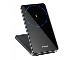 Proove belaidis įkroviklis Metal Edge 3 in 1 pilkos spalvos