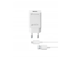 Cellular Line Szybka kroviklis Cellularline su kablem Micro-USB do adaptacyjnego ładowania Samsung Galaxy S7