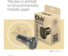 Club 3D Automobilinis įkroviklis 36W
