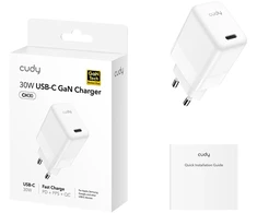 Sieninis įkroviklis Cudy CH30_EU (1x USB-C, 30W)