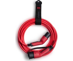 Įkroviklis Defa eConnect įkrovimo kabelis Raudona Mode3 32A/3 fazės/Typ 2/7,5m