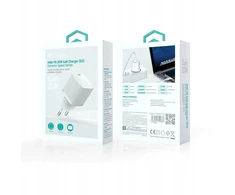 Devia laidinis įkroviklis Extreme Mini PD GaN 20W 1x USB-C baltos spalvos