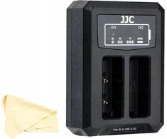 Įkroviklis do aparatu JJC Podwójna Įkroviklis Usb Do Olympus Bls-1 / Bls-5 / Bls-50