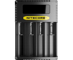 Įkroviklis - Nitecore Ci4 Smart Charger 4 Slots 3000mA Juodas