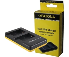 Įkroviklis do aparatu Patona PATONA 1917 kroviklis akumulatorów Akumuliatorius aparatu cyfrowego USB