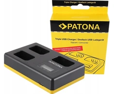 Įkroviklis do aparatu Patona PATONA 1924 kroviklis akumulatorów Akumuliatorius aparatu cyfrowego USB
