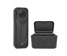 Įkroviklis do aparatu Puluz Įkroviklis Usb Na 2x Akumuliatorius Bateria Do Insta360 X5 Insta 360 X 5 Puluz / Pu765b