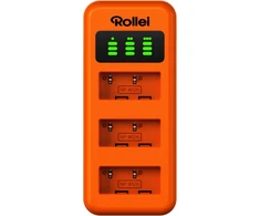 Įkroviklis do kamera Rollei Batteries skaitmeninio fotoaparato akumuliatorius USB NP-W126 (20068)