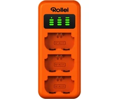 Įkroviklis do aparatu Rollei Akumulatorów Akumuliatorius aparatu cyfrowego USB NP-W235 (20070)