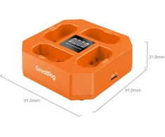 Įkroviklis do aparatu SmallRig Four-Channel Camera Baterija Charger for EN-EL15c (5747)