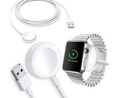 Įkroviklis . ECONOMY Įkroviklis INDUKCYJNA IPHONE USB APPLE WATCH CABLE MAGSAFE APPX