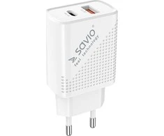 USB Įkroviklis - Savio La-04 Greitas Įkrovimas 3.0