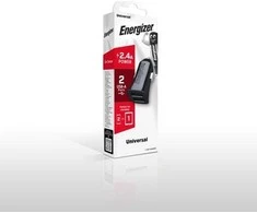 Įkroviklis Energizer Energizer Klasikinis - Automobilių kroviklis 2x USB-A 2.4A 12W (Juoda)