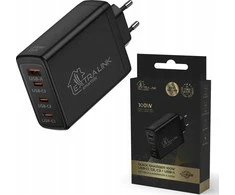 „Extralink CHARESL01 Smart Life“ greitas įkroviklis 100 W GaN 3x USB-C, USB-A