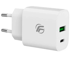 Įkroviklis Fenner USB-A + USB-C Universali 20W Fast Charge Tech (8058150348024)