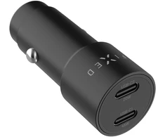 Įkroviklis Fixed 2x USB-C 3 A (FIXCC65-CC-BK)