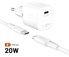 Įkroviklis Fixed Mini 1x USB-C 1.67 A (FIXC20M2-CC-WH)